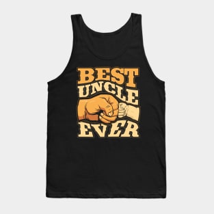 Best Uncle Ever Fist Bump Tank Top